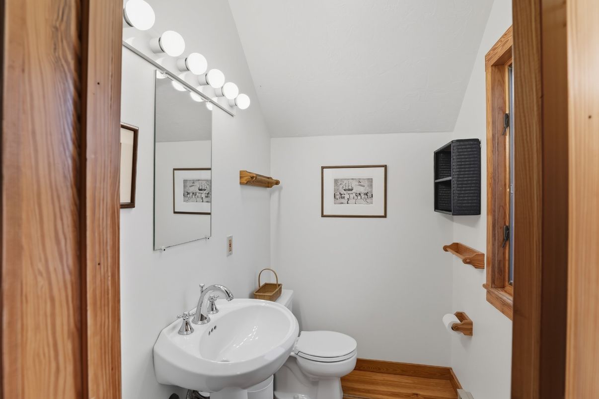 Bathroom, Interior, Wood Texture Flooring