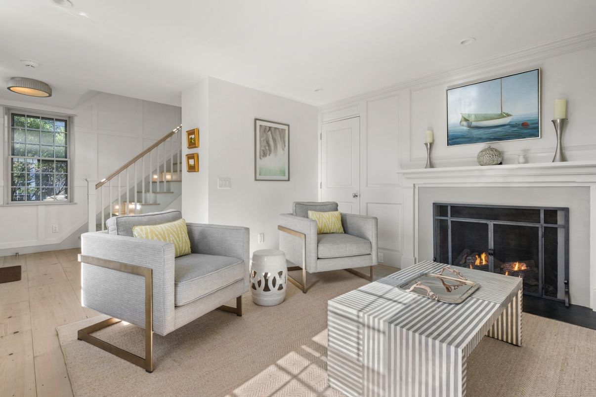 Fireplace, Interior, Living room, Wood Texture Flooring