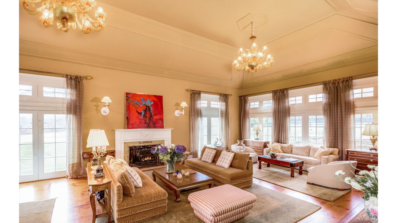 Chandelier, Fireplace, Interior, Living room, Wood Texture Flooring
