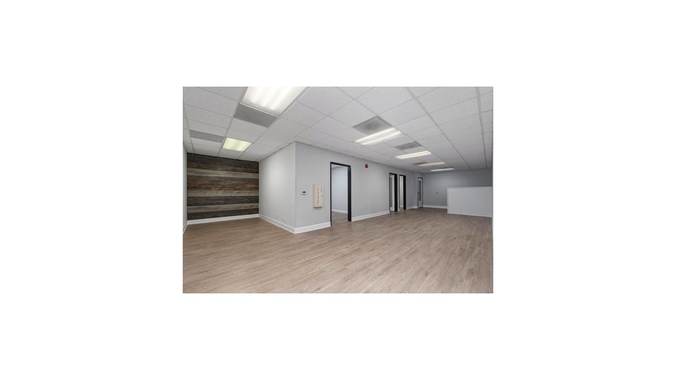 Empty room, Interior, Recessed Lighting, Wood Texture Flooring, Wooden Walls