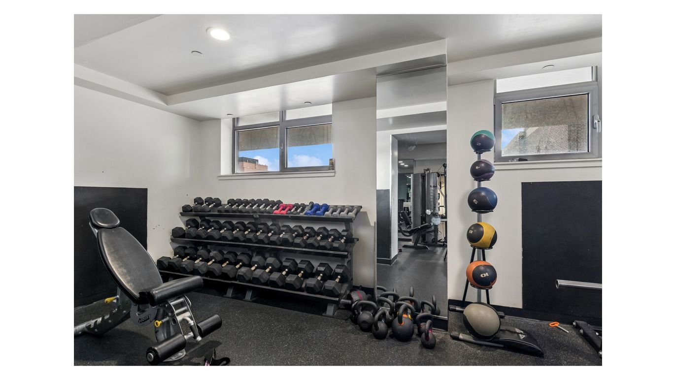 Fitness Equipment, Interior, Recessed Lighting