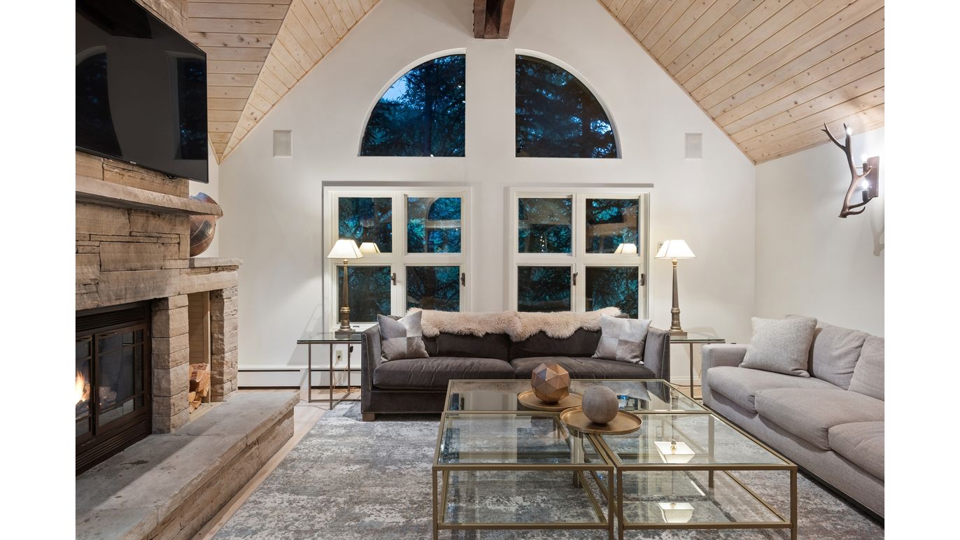 Fireplace, Interior, Living room, Wooden Ceilings