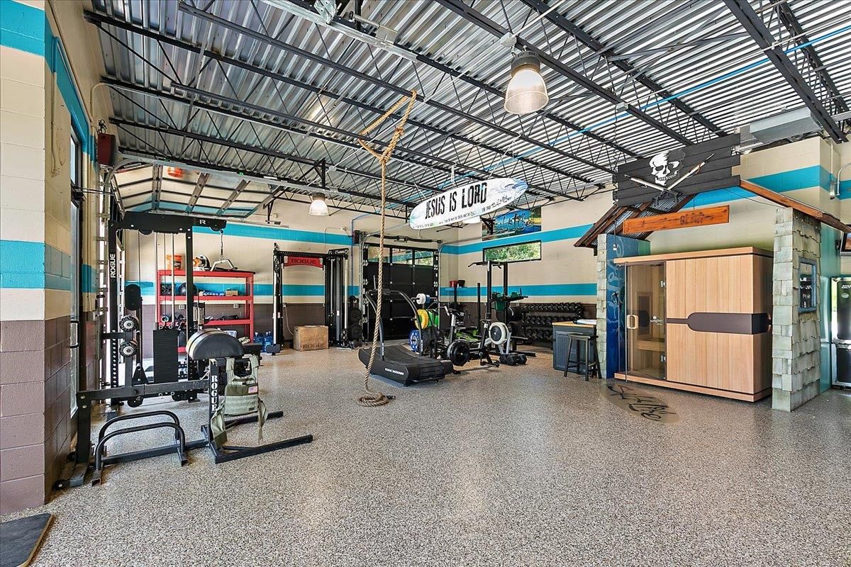 Fitness Equipment, Gym, Interior