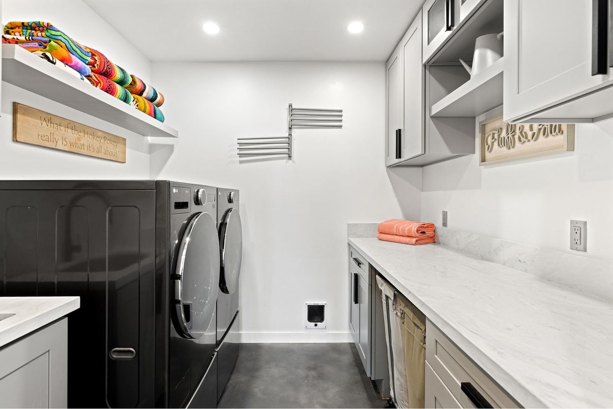 Interior, Recessed Lighting, Washer
