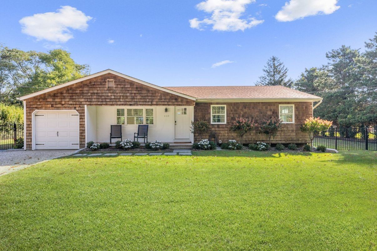 Attached, Backyard, Exterior, Facade, Ranch