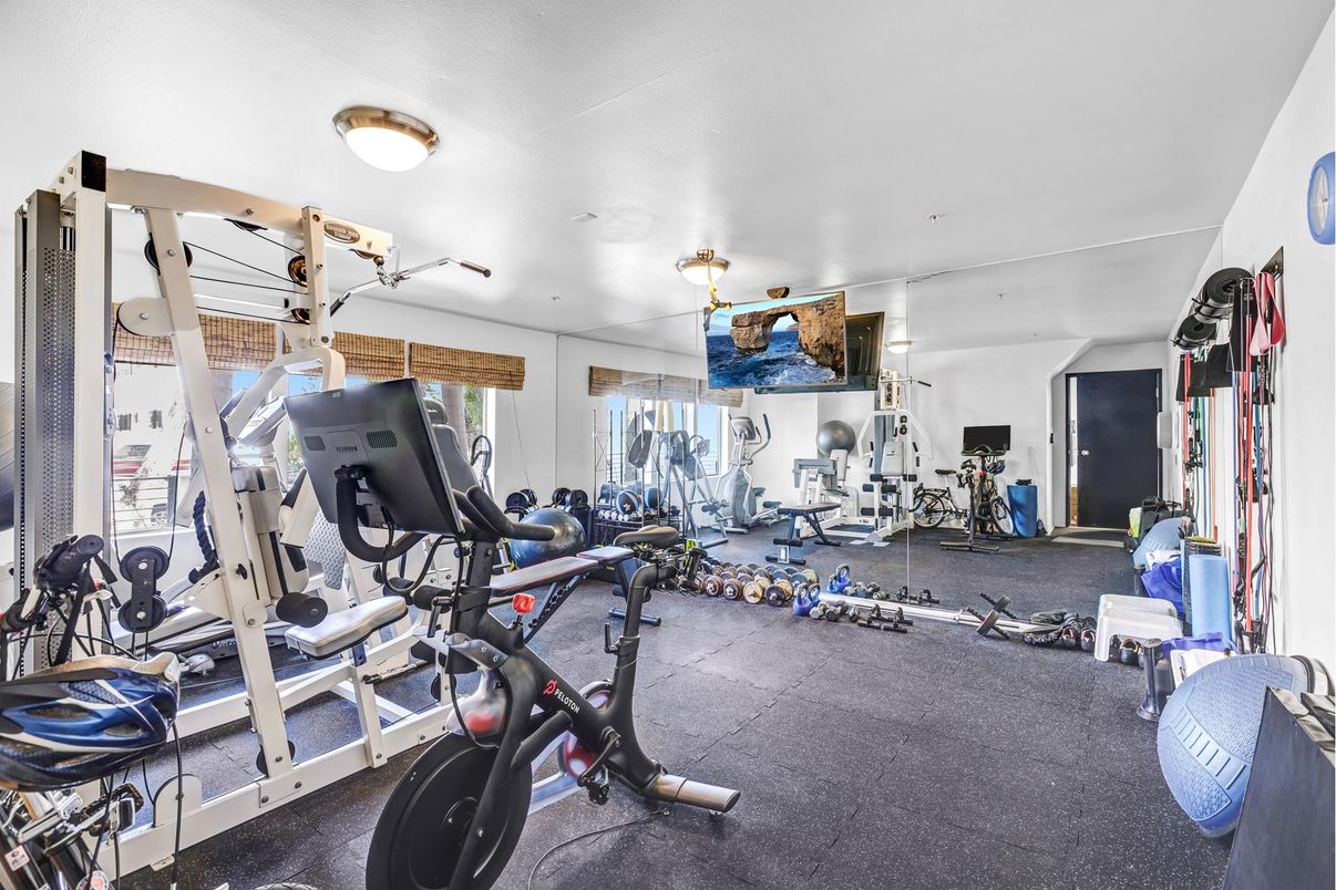 Fitness Equipment, Gym, Interior