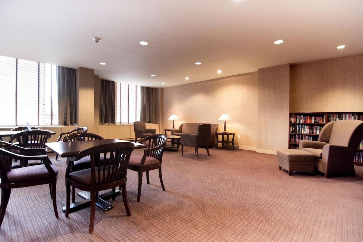 Dining room, Interior, Recessed Lighting