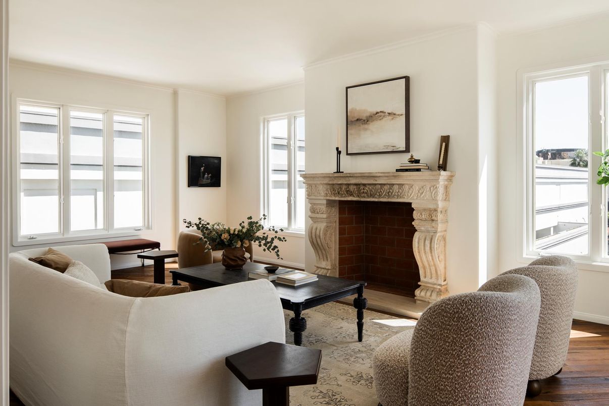 Fireplace, Interior, Living room, Wood Texture Flooring