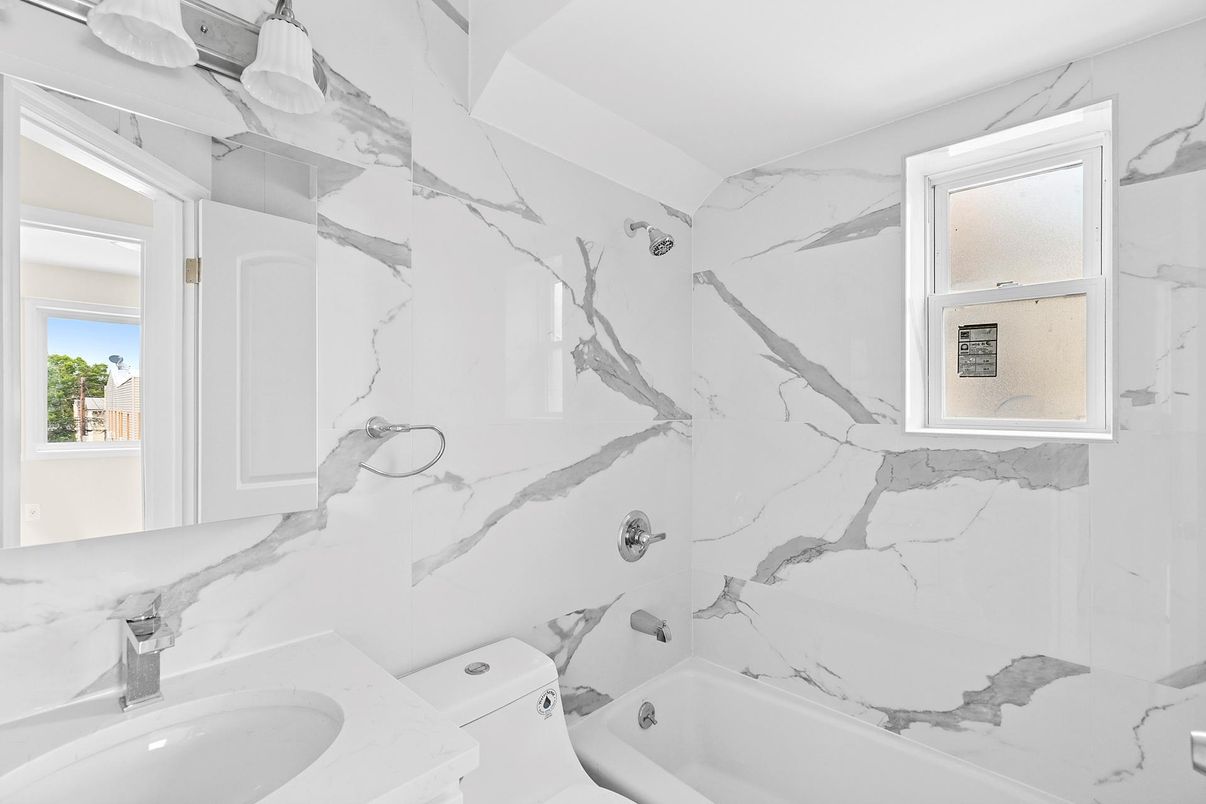 Bathroom, Interior, Marble Walls