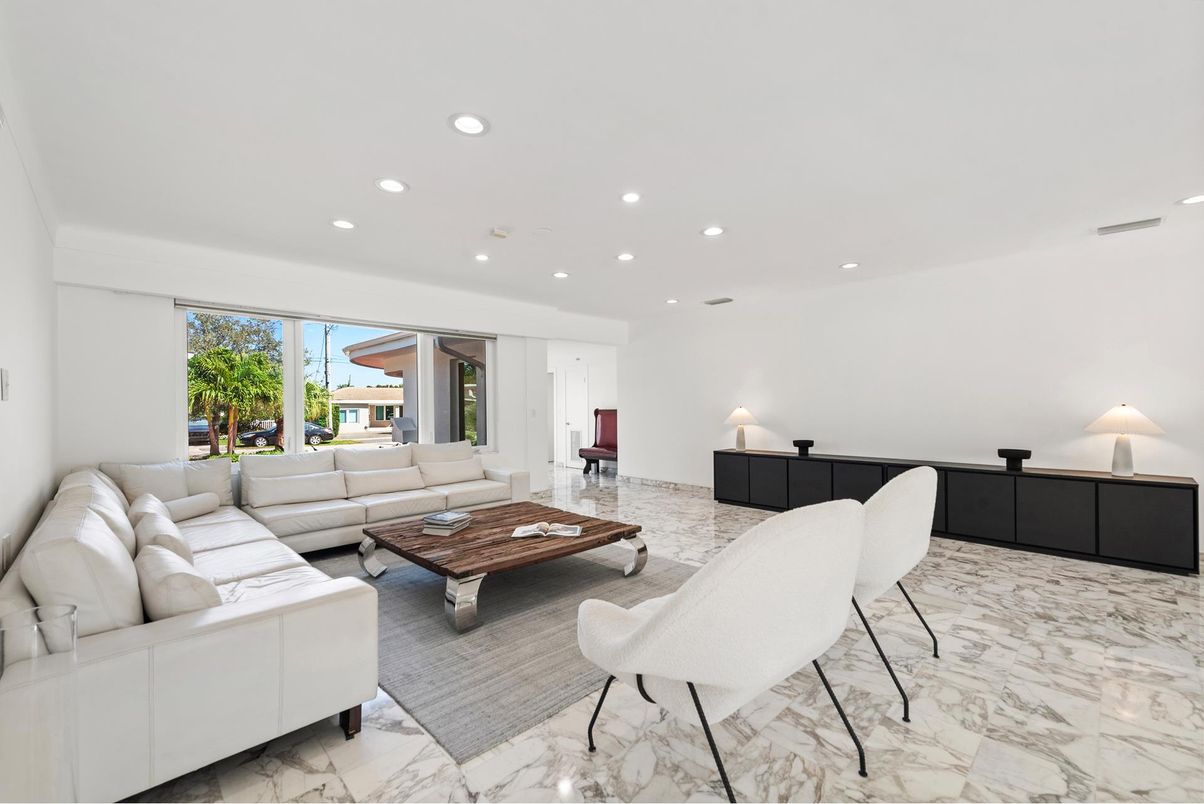 Interior, Living room, Marble, Recessed Lighting