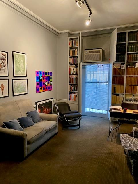 Fireplace, Home Office, Interior