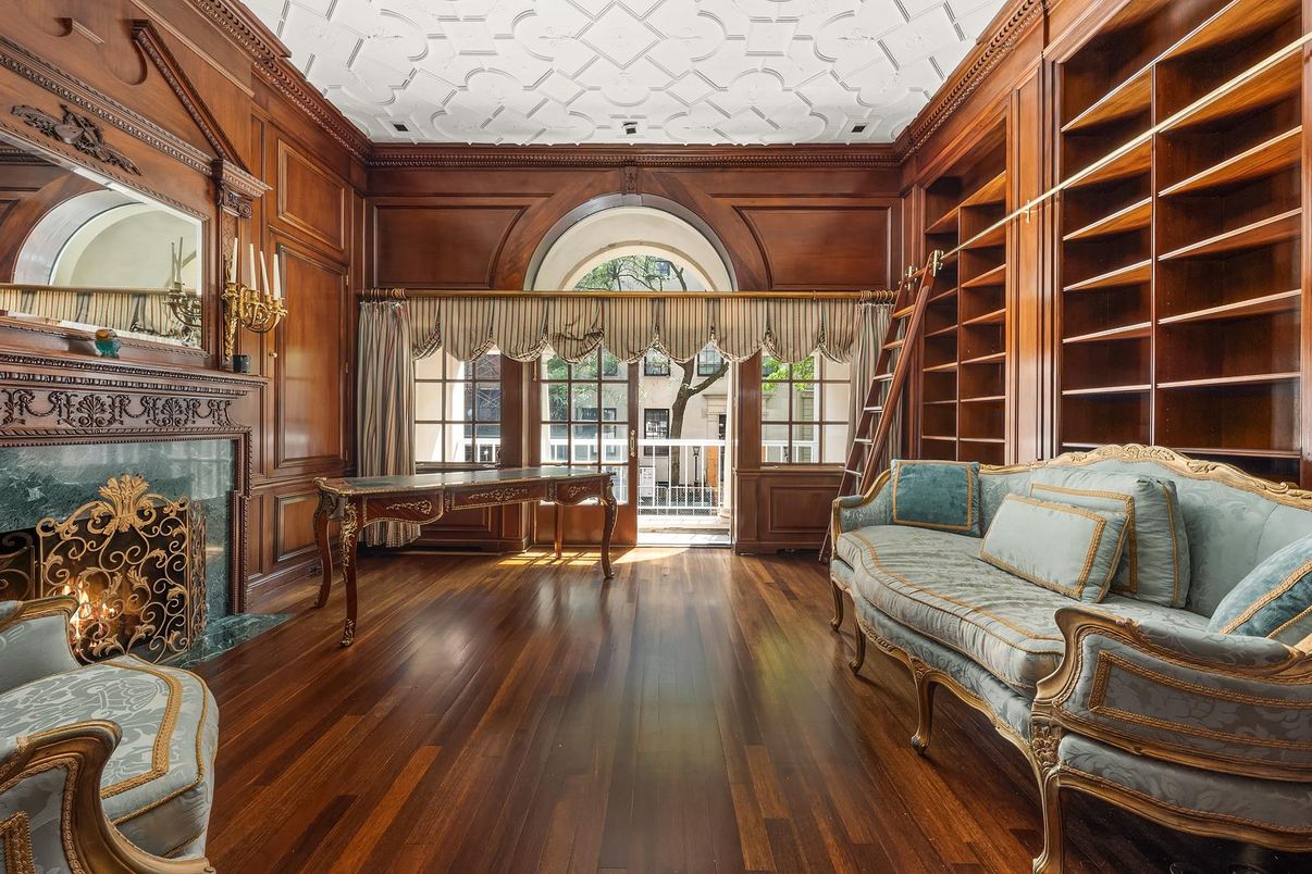 Fireplace, Interior, Living room, Wood Texture Flooring, Wooden Walls