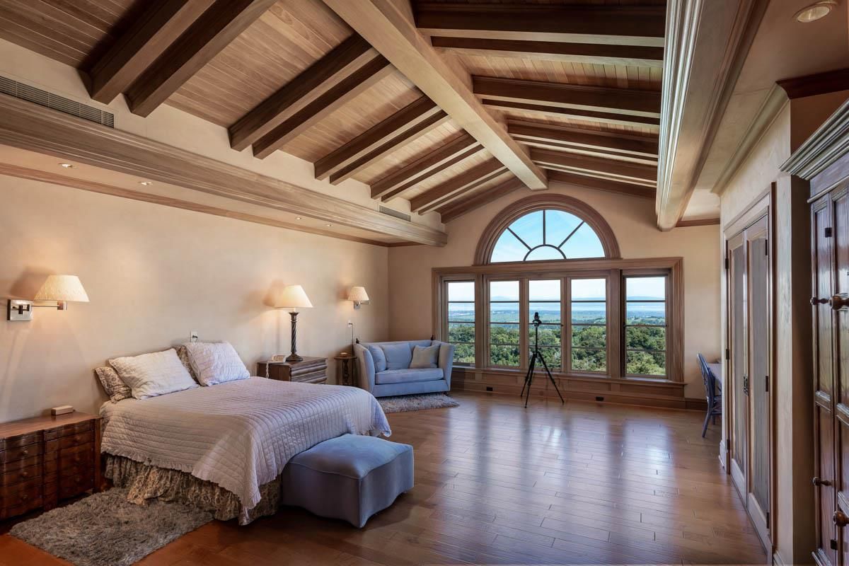 Bedroom, Interior, Wooden Beams, Wooden Ceilings, Wood Texture Flooring