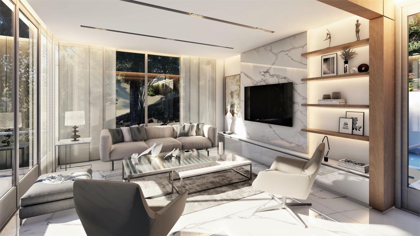 Interior, Living room, Marble, Marble Walls