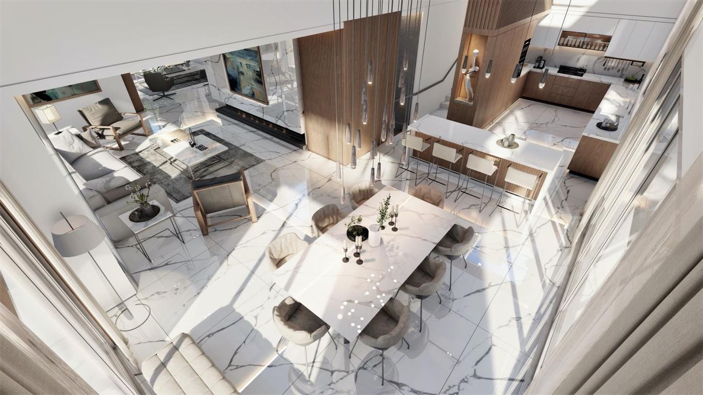 Dining room, Interior, Living room, Marble