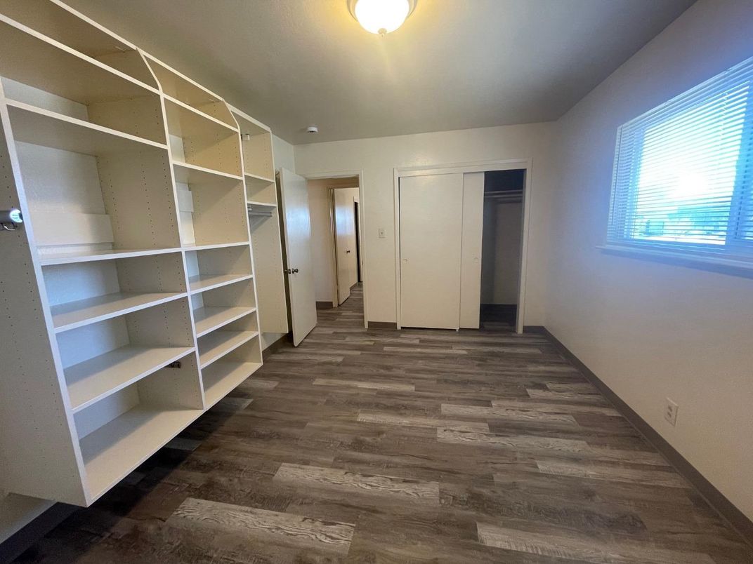 Interior, Walk-in Closets, Wood Texture Flooring