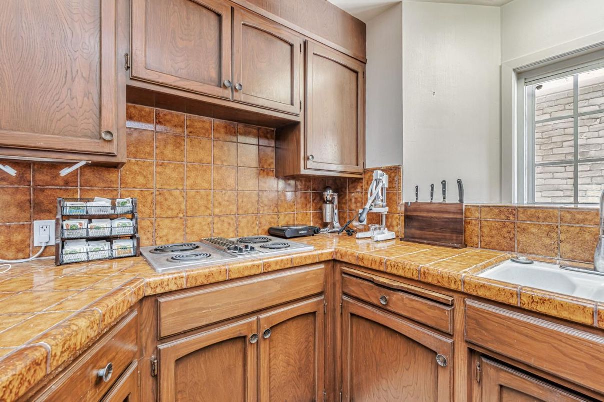 Interior, Kitchen, Tile Countertops