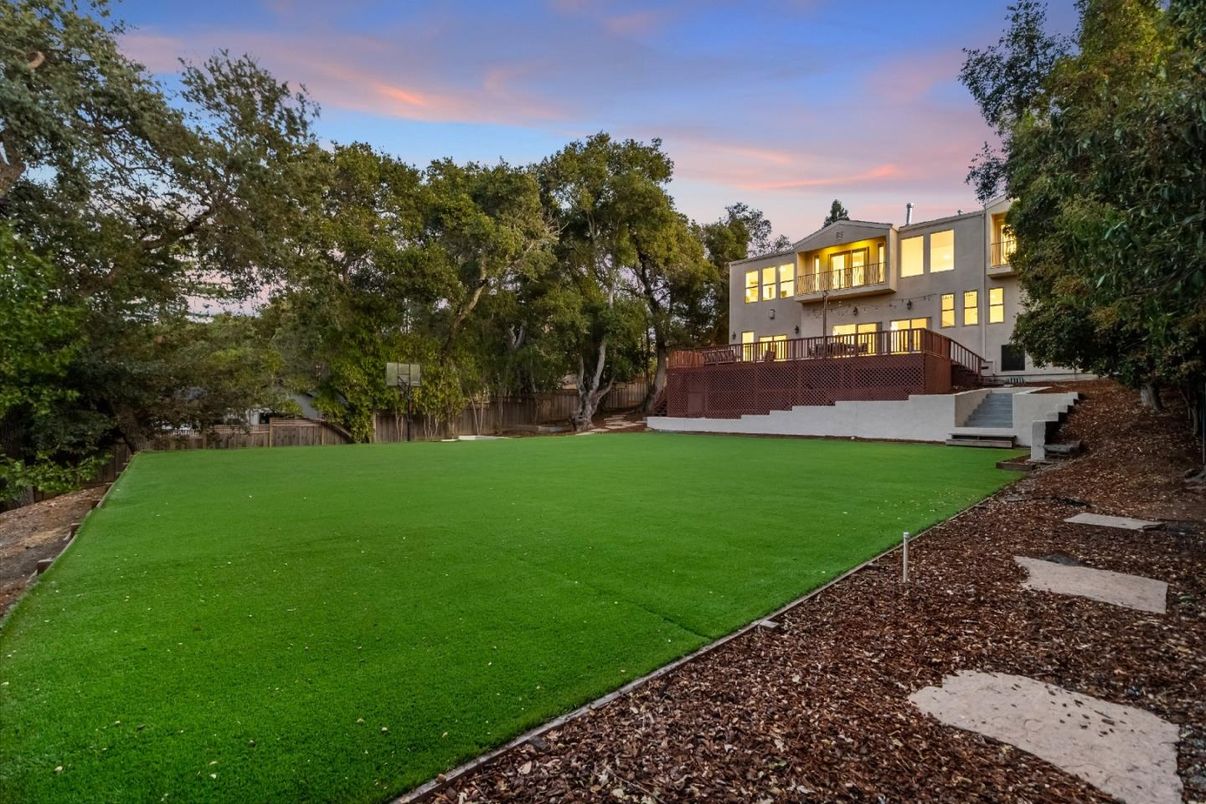 Backyard, Exterior, Facade, Mediterranean