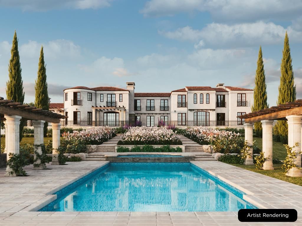 Exterior, Facade, Pool, French Provincial