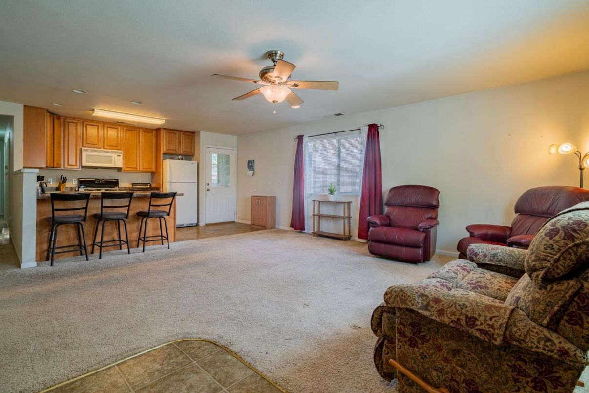 Interior, Kitchen, Living room, Recessed Lighting