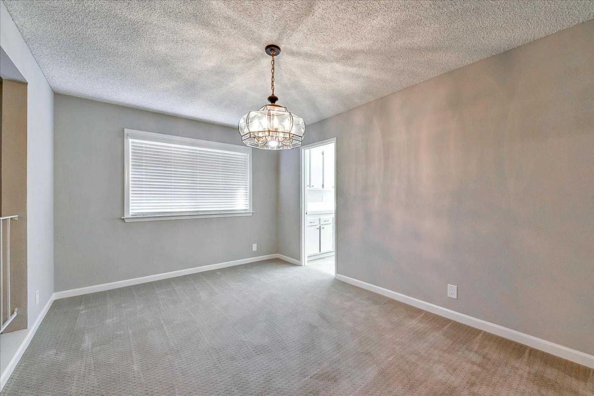 Chandelier, Empty room, Interior