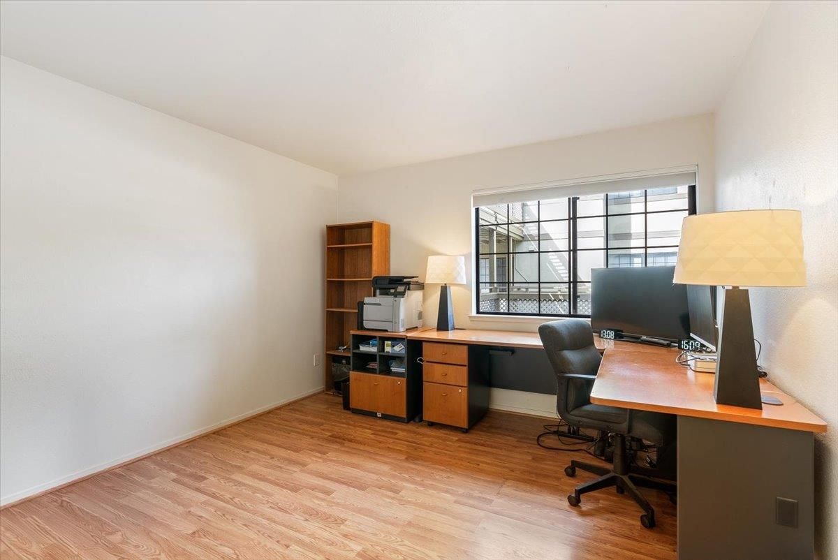 Home Office, Interior, Wood Texture Flooring