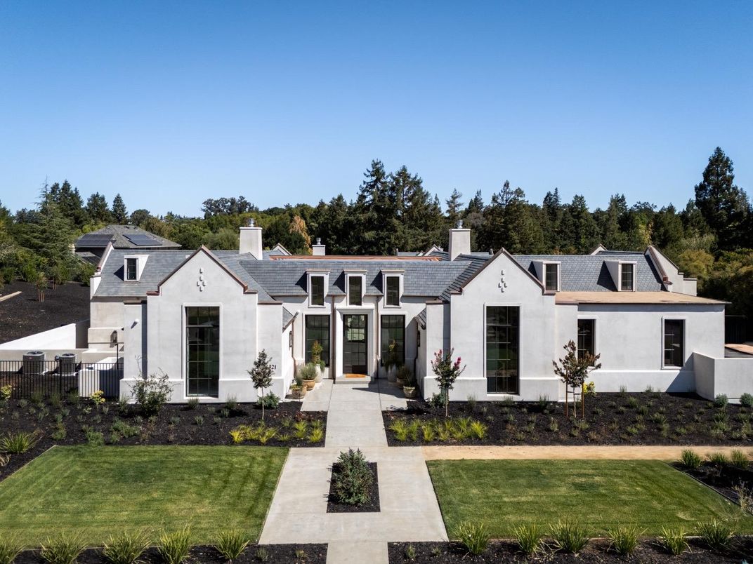 Backyard, Exterior, Facade, Solar Panels, Farmhouse