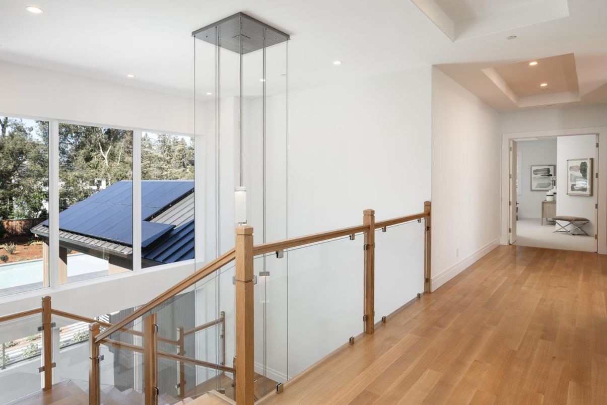 Interior, Pendant Lights, Recessed Lighting, Wood Texture Flooring
