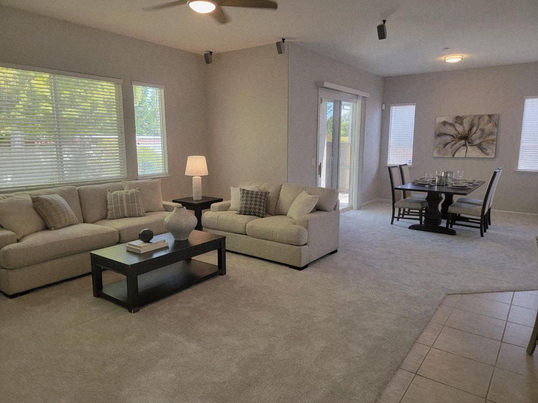 Dining room, Interior, Living room, Recessed Lighting