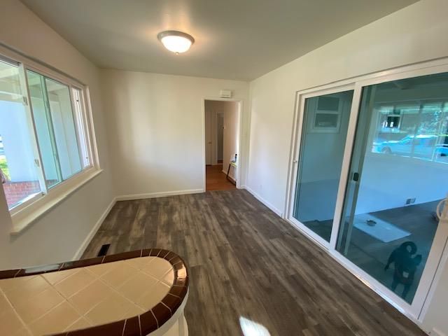 Empty room, Interior, Wood Texture Flooring