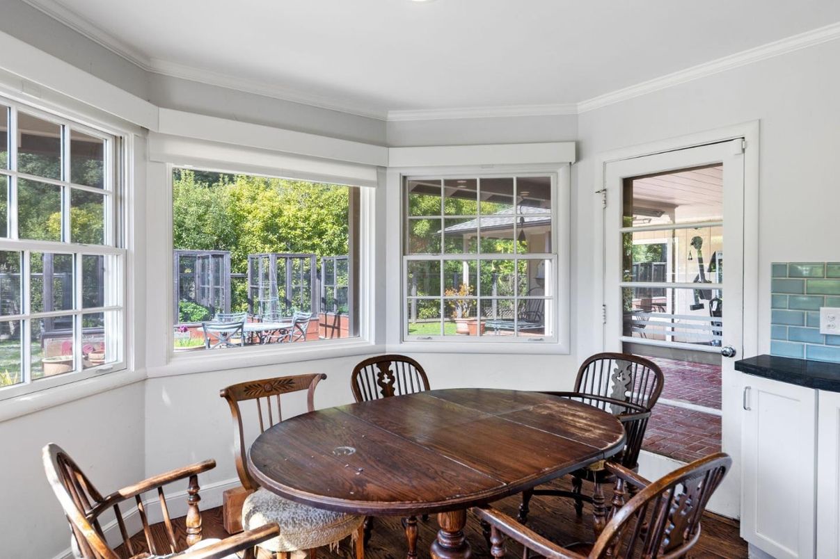 Dining room, Interior, Wood Texture Flooring