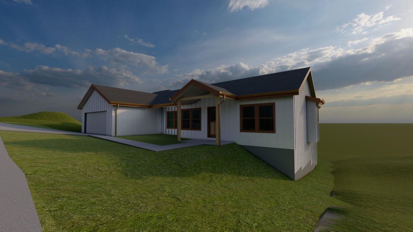 Attached, Backyard, Exterior, Facade, Ranch