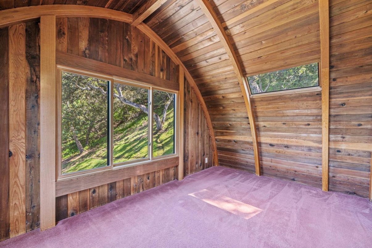 Empty room, Interior, Wooden Ceilings, Wooden Walls