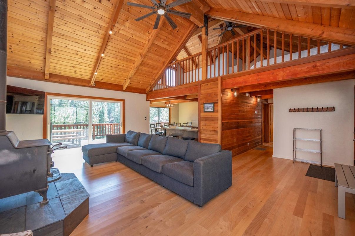 Dining room, Fireplace, Interior, Living room, Wooden Beams, Wooden Ceilings, Wood Texture Flooring, Wooden Walls