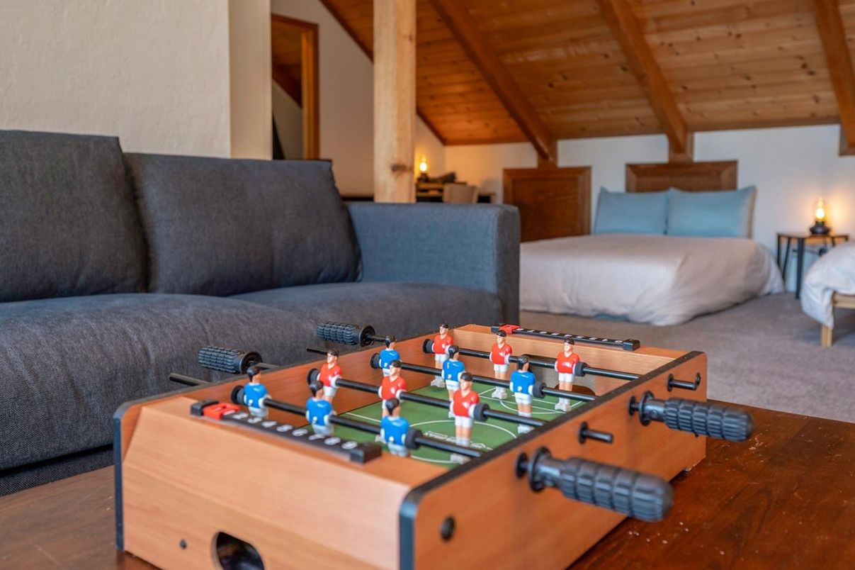 Bedroom, Interior, Wooden Beams, Wooden Ceilings