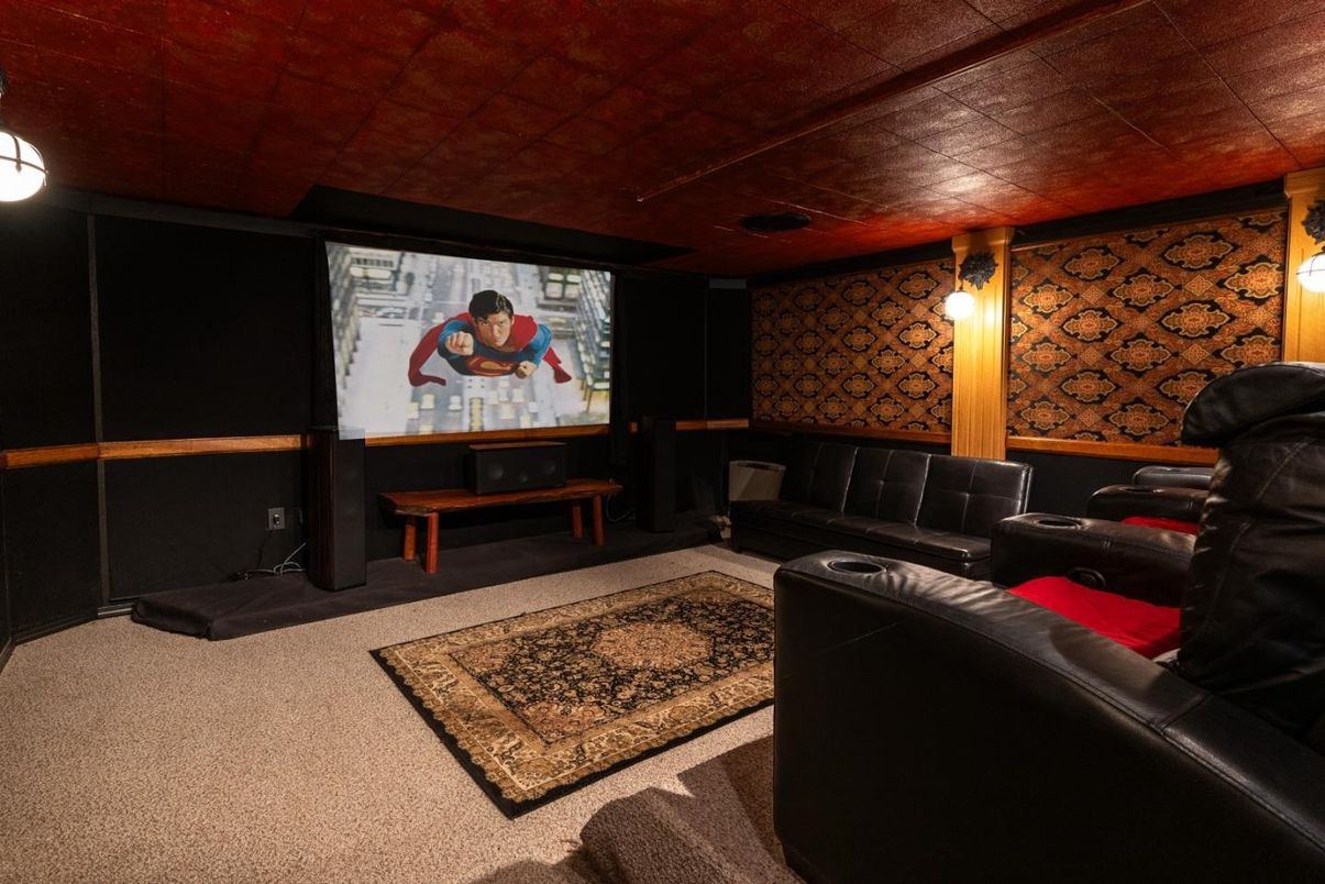 Home Theatre Room, Interior, Projection Screen, Theatre Room