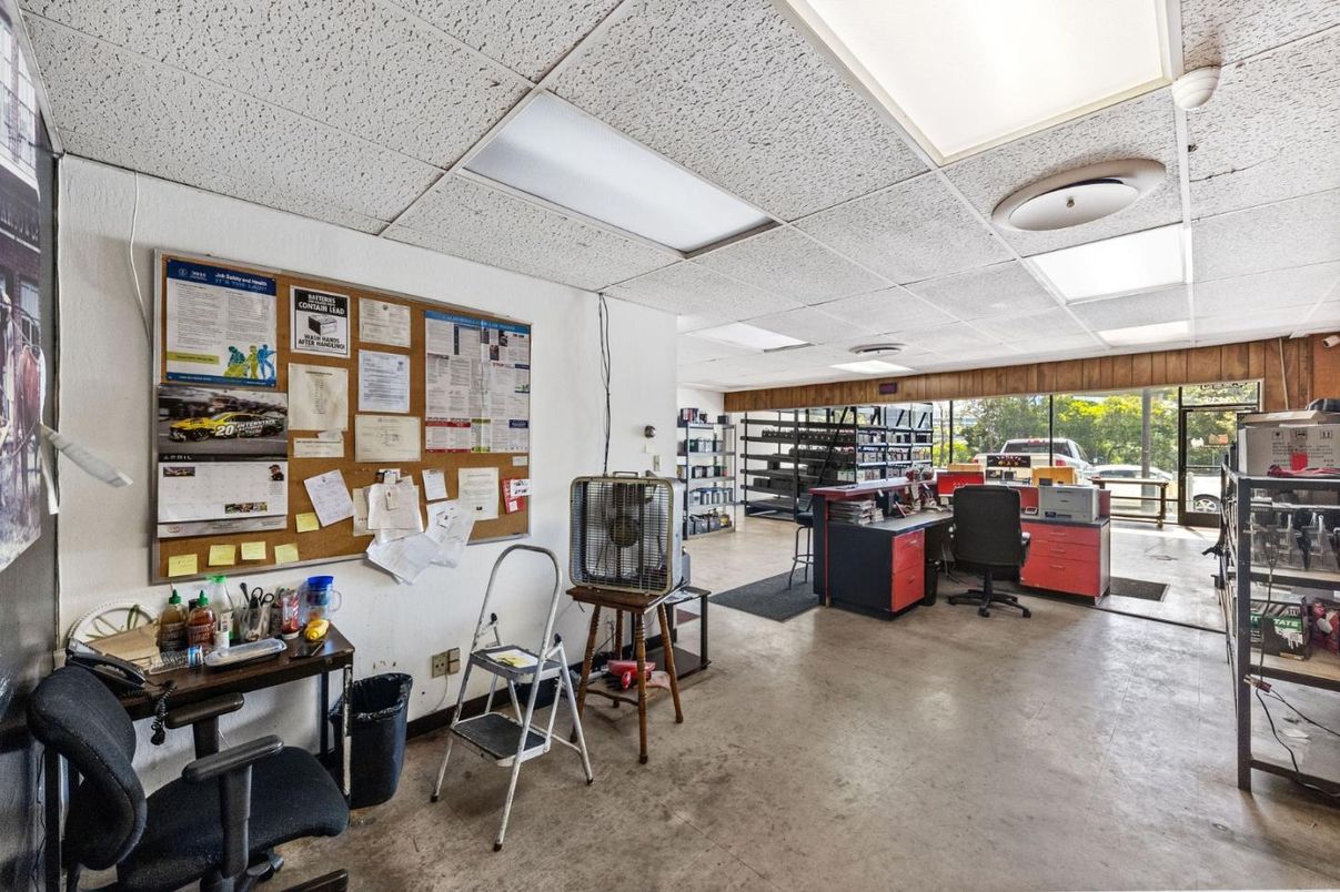 Home Office, Interior, Wooden Walls