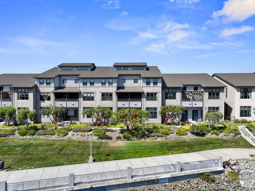 Exterior, Facade, Solar Panels, Condo Building