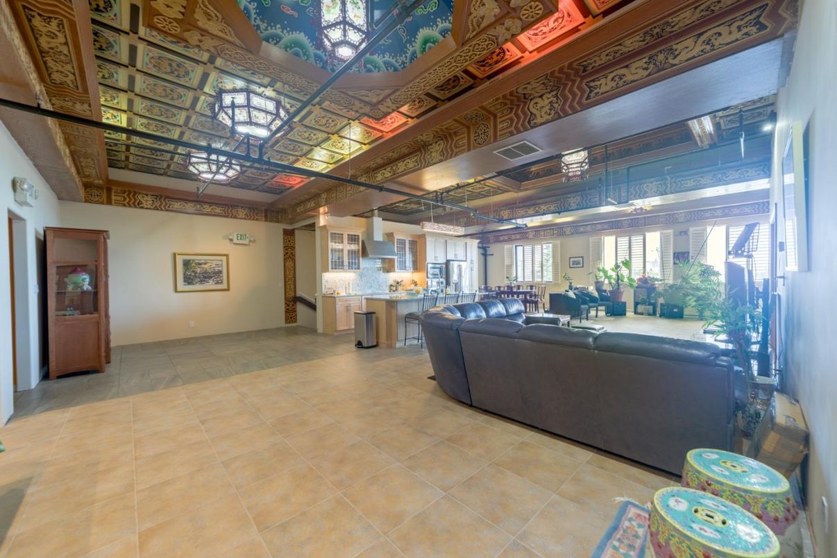 Interior, Kitchen, Living room