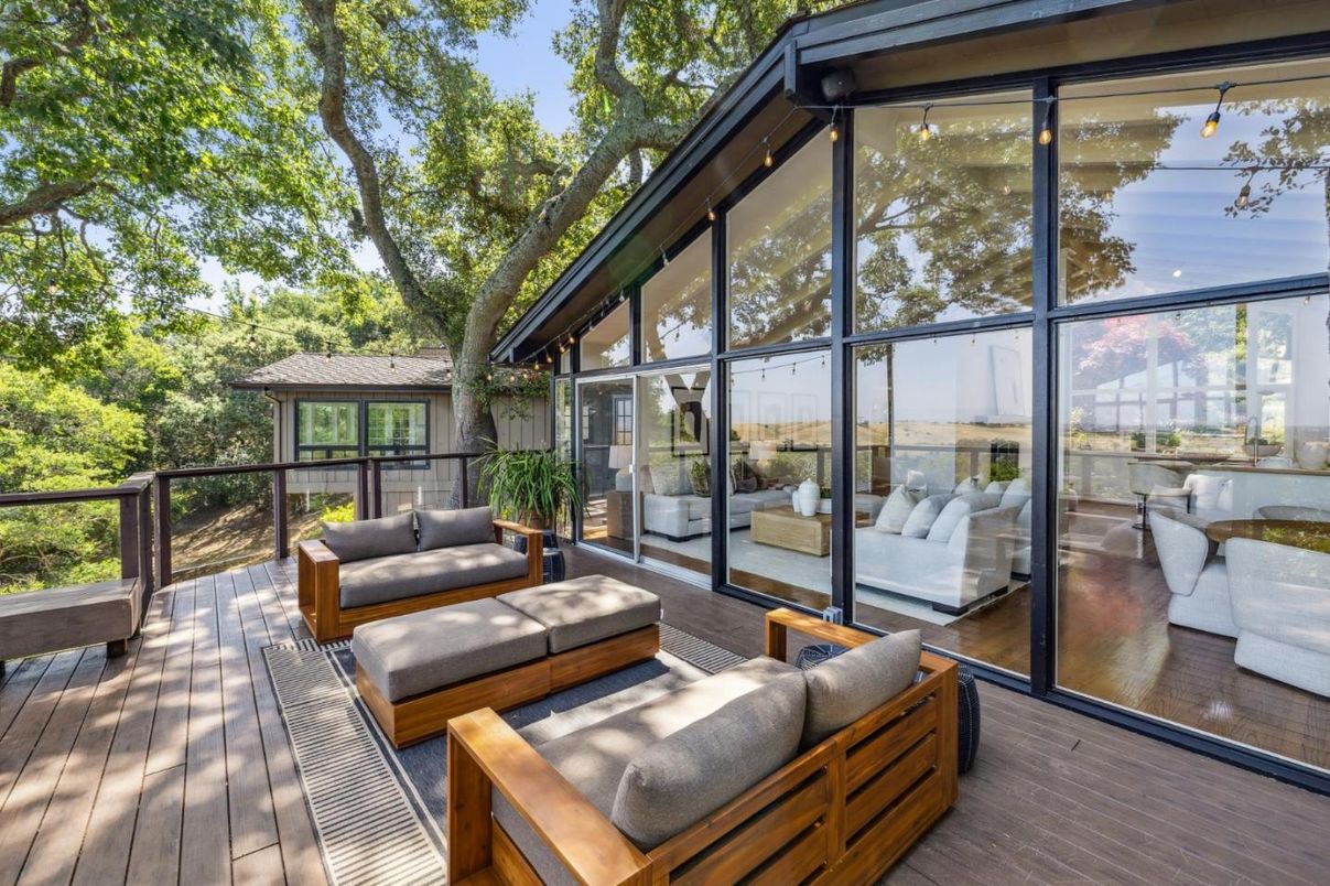 Exterior, Water, Wood Texture Flooring