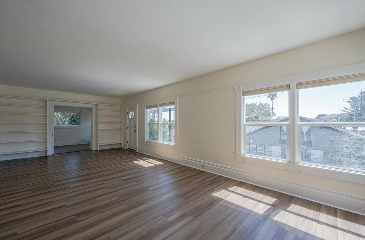 Empty room, Interior, Wood Texture Flooring