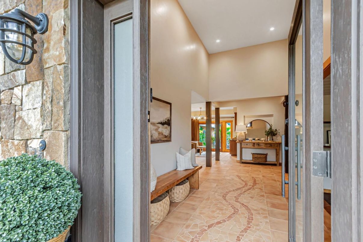 Fireplace, Interior, Living room, Pendant Lights, Stone Walls, Wooden Beams, Wooden Ceilings