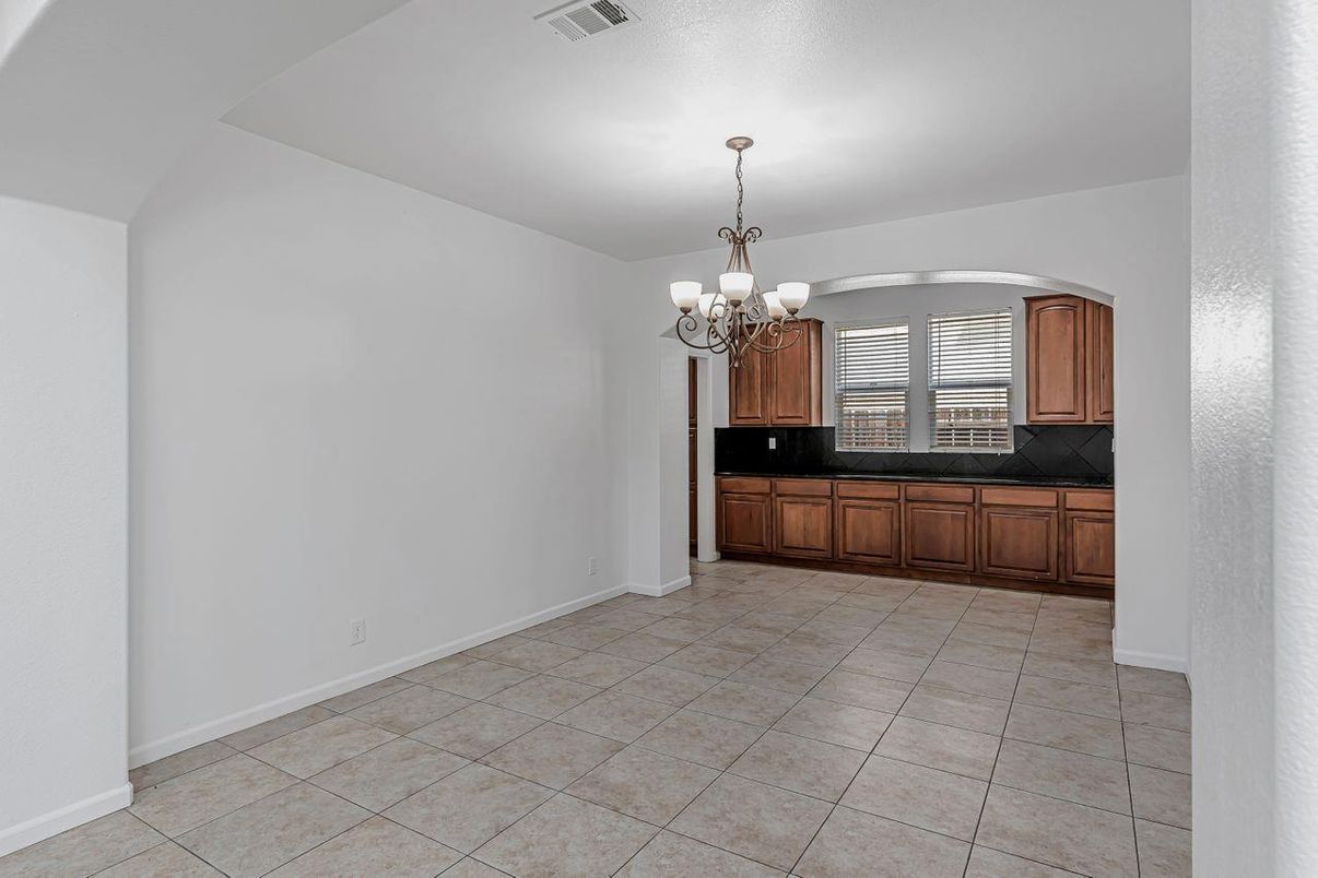Chandelier, Empty room, Interior