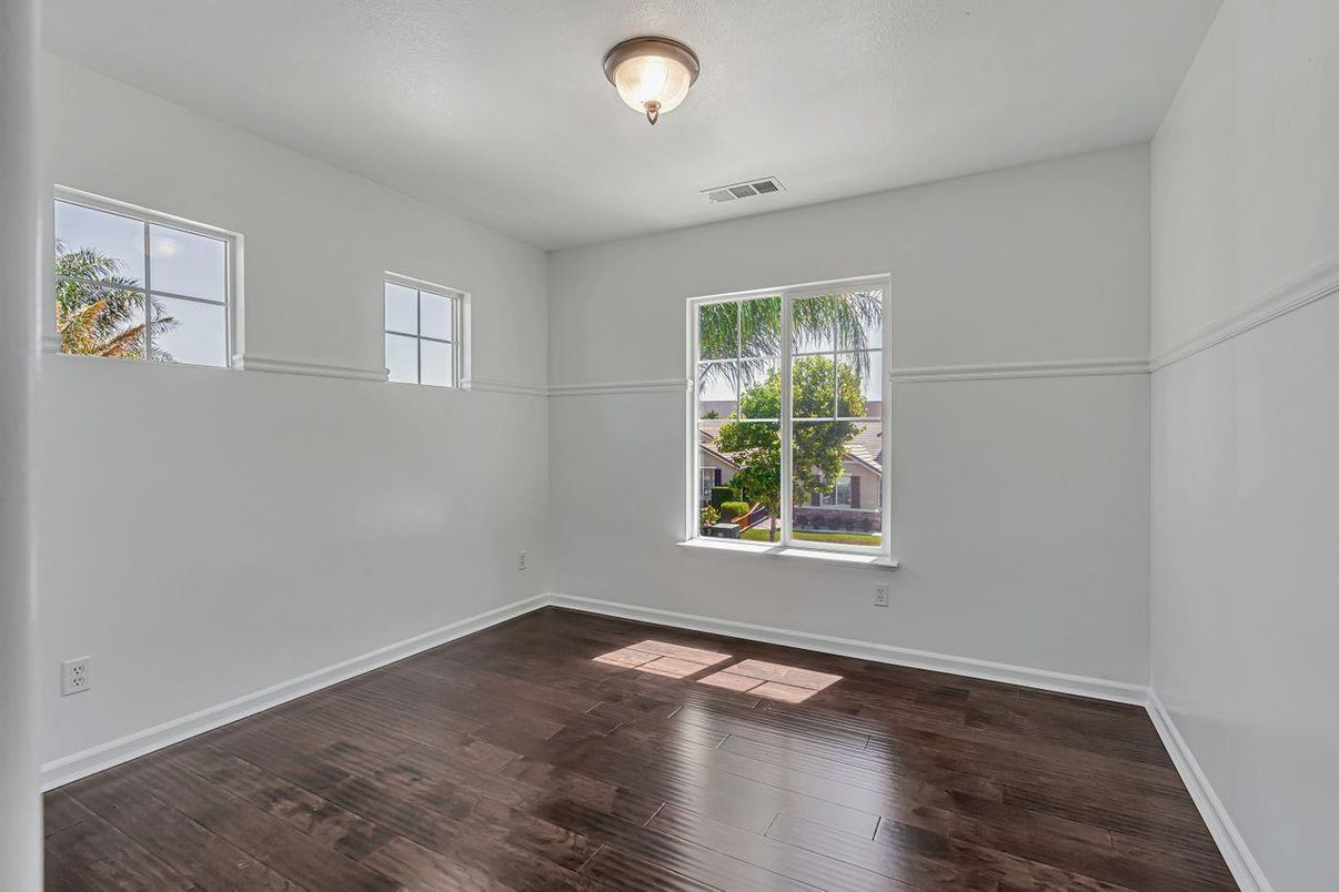 Empty room, Interior, Wood Texture Flooring