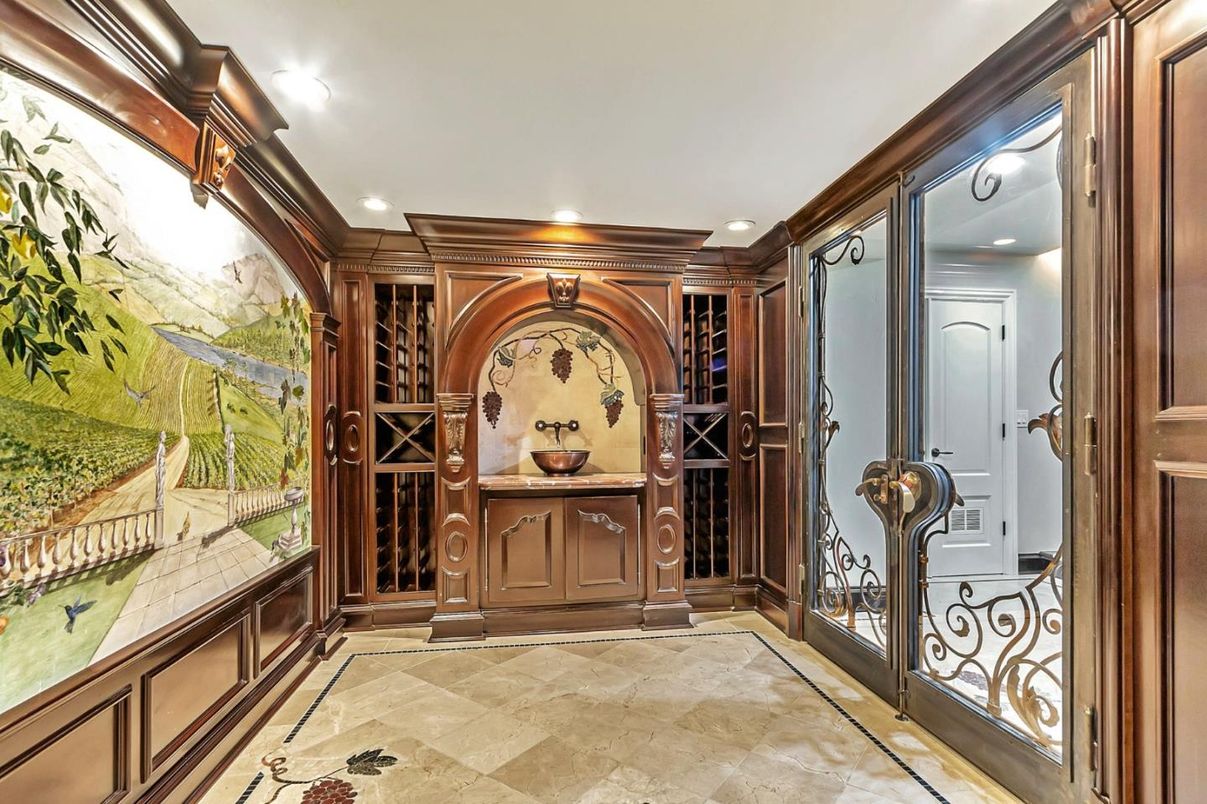 Interior, Recessed Lighting, Wine Storage