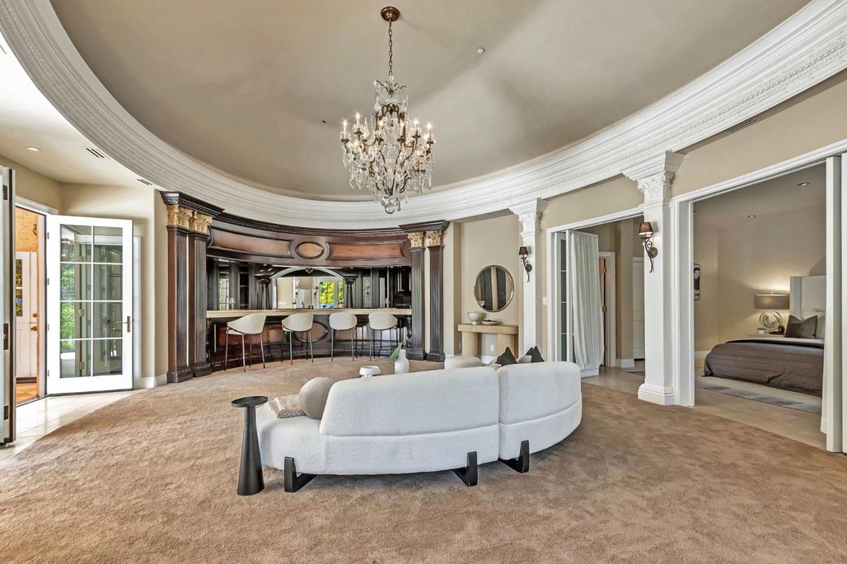 Chandelier, Interior, Recessed Lighting