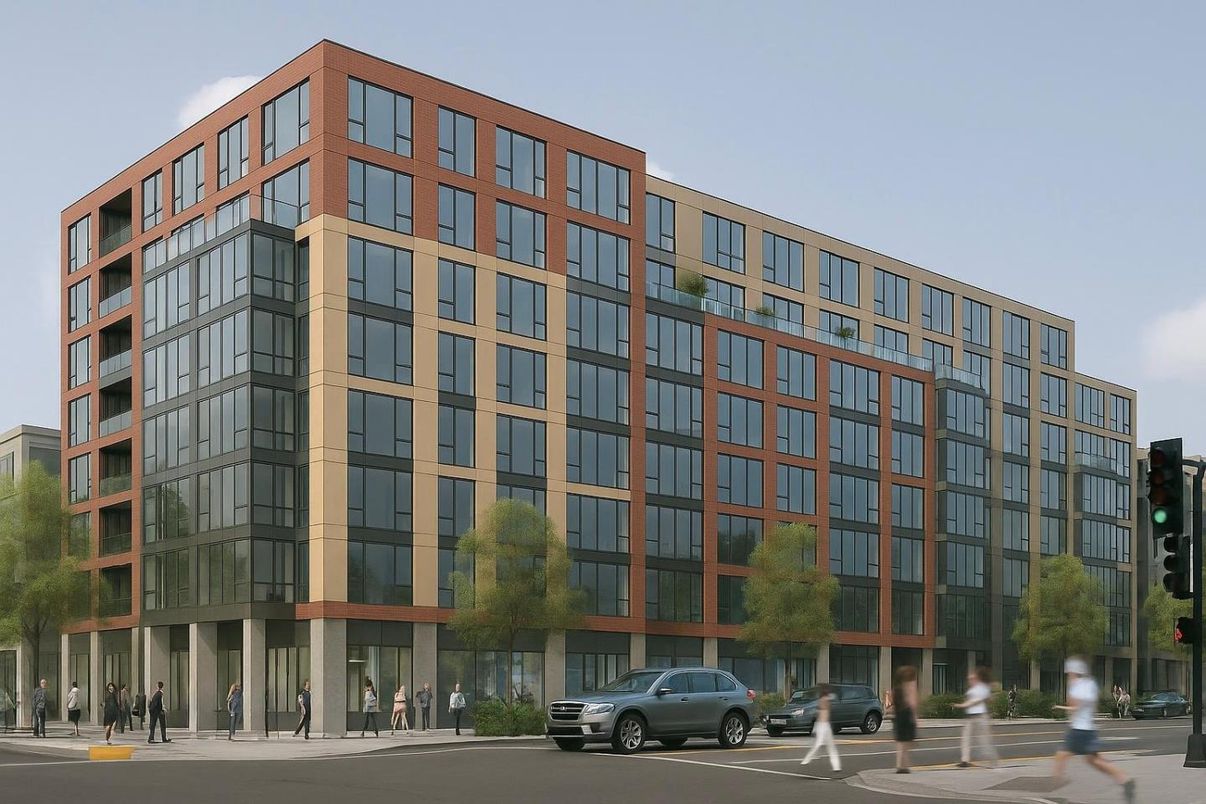 Exterior, Facade, Highrise