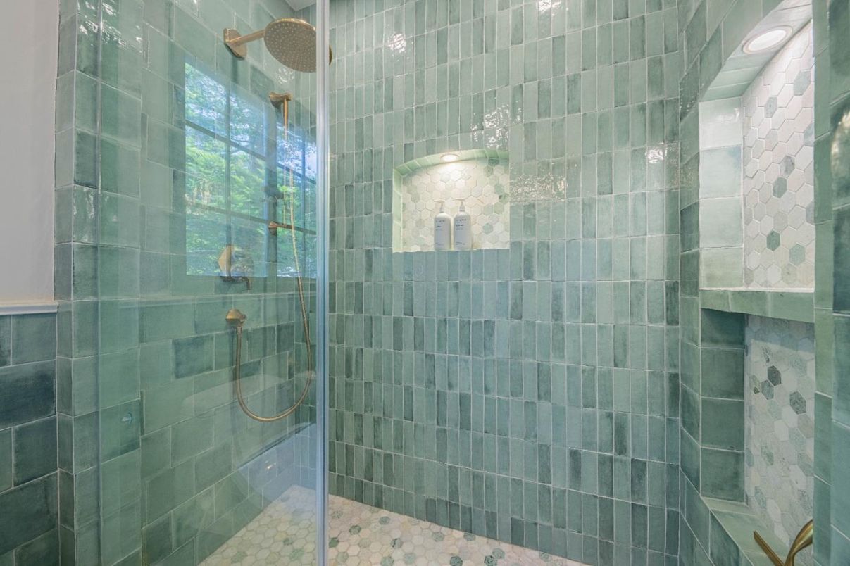 Bathroom, Glass Shower, Interior