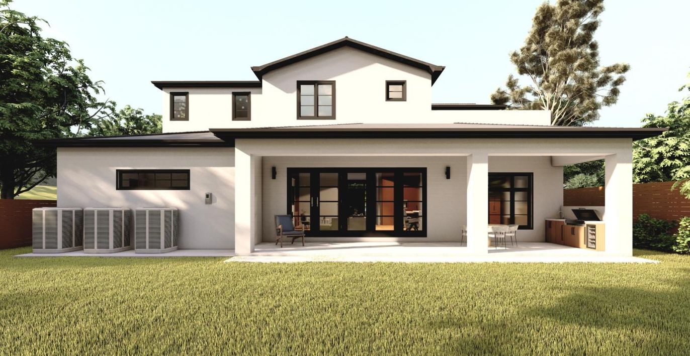 Backyard, Exterior, Facade, Modern