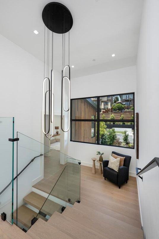 Interior, Pendant Lights, Recessed Lighting, Wood Texture Flooring